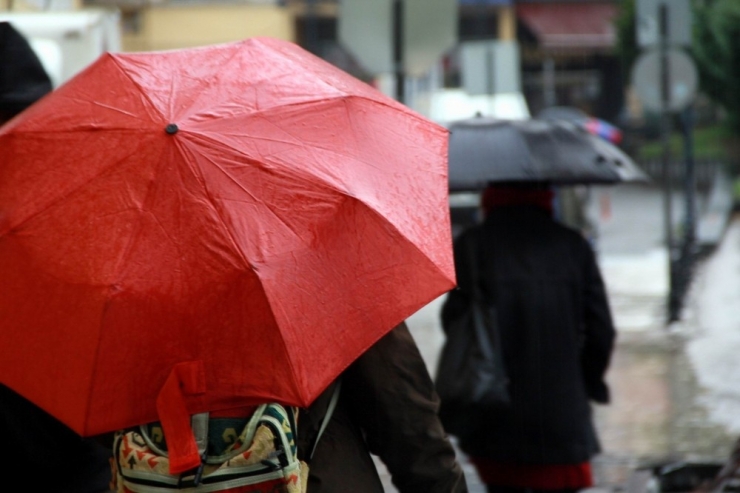 Samsun Sağanak Yağışa Teslim