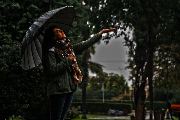 Samsun Sağanak Yağışa Teslim