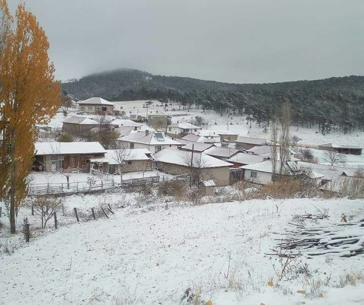 Seyitgazi Ve İnönü’de Kar Güzelliği