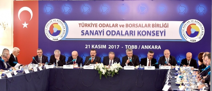 Tobb Sanayi Odaları Konsey Toplantısı