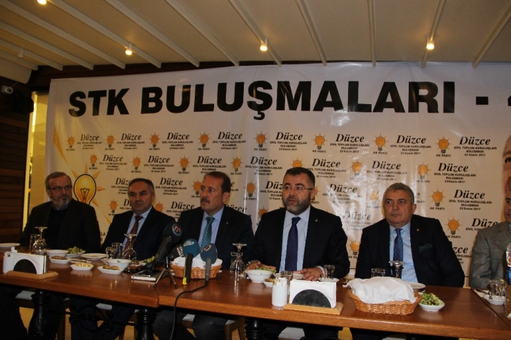 Ak Parti Genel Başkan Yardımcısı Karacan Düzce’de