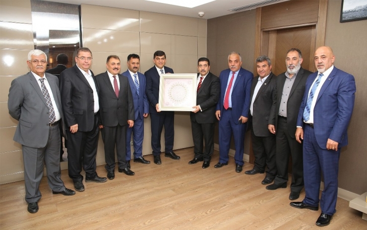 Askf Heyetinden Fadıloğlu’na Teşekkür Ziyareti