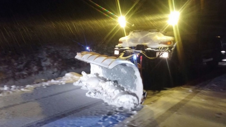Kocaeli’ye İlk Kar Yağdı, Müdahale Anında Geldi