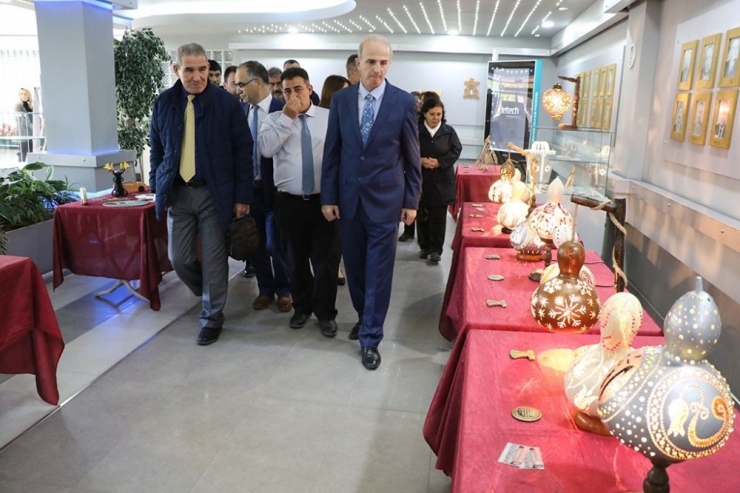 Karma El Sanatları Sergisi Açıldı