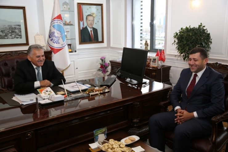 Mhp İl Başkanı Ersoy, Melikgazi Belediye Başkanı Büyükkılıç’ı Ziyaret Etti