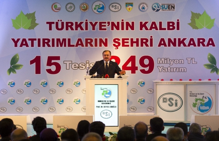 Bakan Eroğlu: “Her Yanan Dört Ampulden Biri Hidrolik Enerji Santrallerinden Kaynaklanıyor”