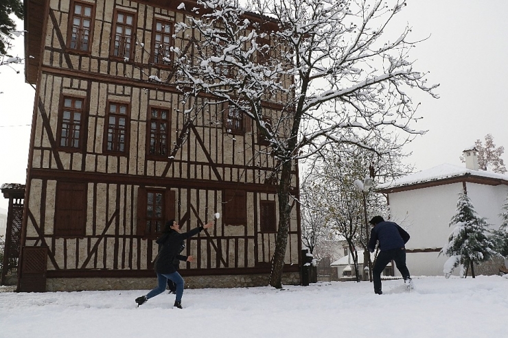 Safranbolu’da Kar Güzelliği