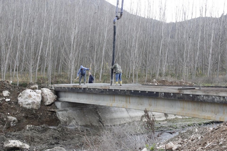 Vezirhan’da Köprü Çalışmalarının Sonuna Gelindi