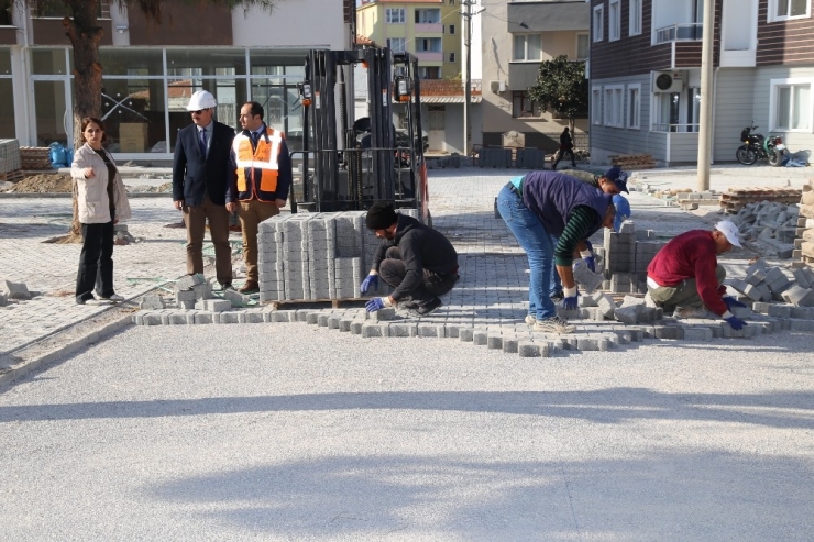Hacı Ahmet Mahallesinde Parke Taş Sevinci