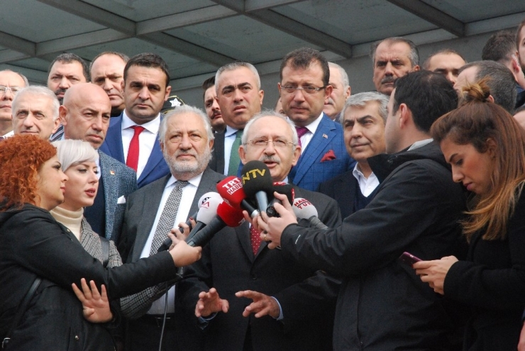 Chp Lideri Kılıçdaroğlu: "Suriye Ve Irak’ın Bütünlüğünden Yanayız"