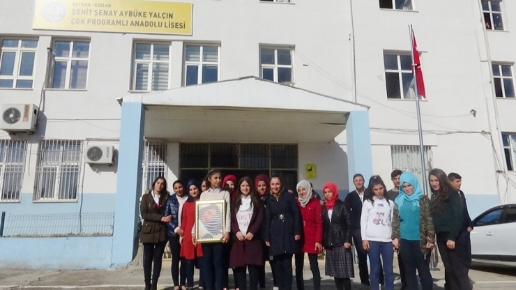 Öğrencileri Aybüke Öğretmeni Unutmadı