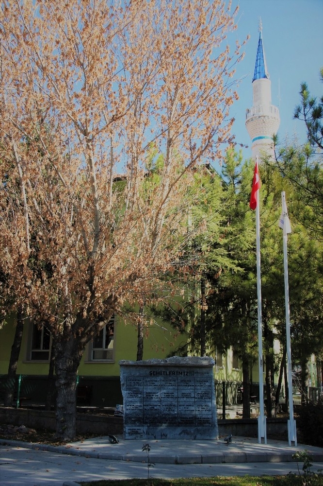Cami Gölgesinde Şehitlik Anıtı