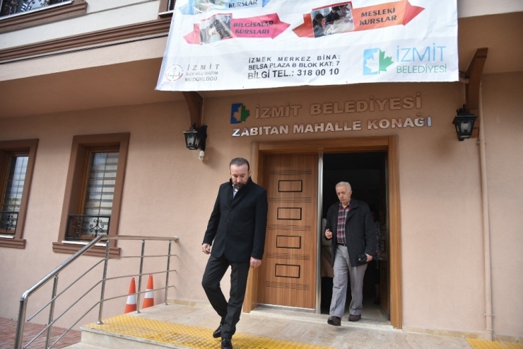 Başkan Doğan, Zabıtan Mahallesi’ni Ziyaret Etti