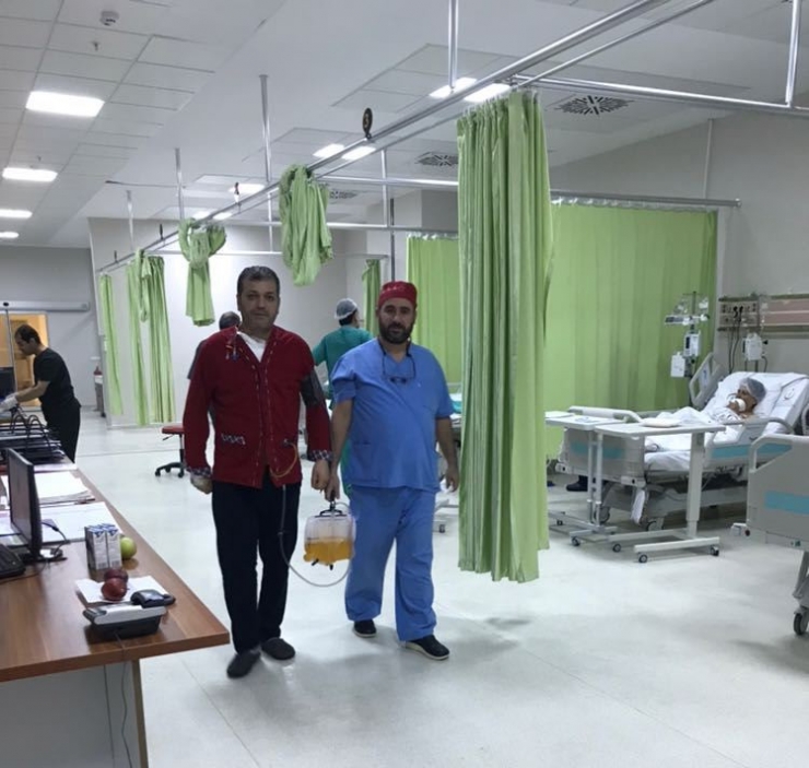 Kalbinden 4 Santimetrelik Kitle Çıkartıldı