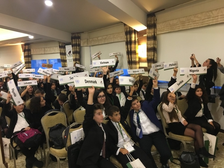 Muğla Bilsem Öğrencileri Model Birleşmiş Milletler Konferansında