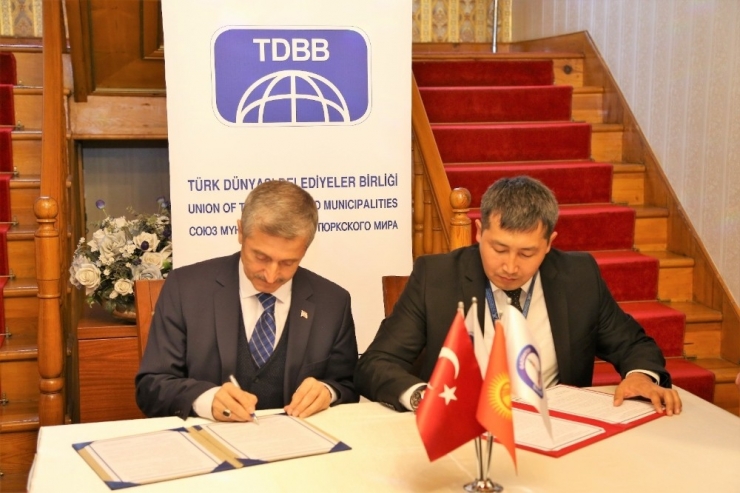 Şahinbey Ve Tokmok Belediyeleri Kardeş Oldu