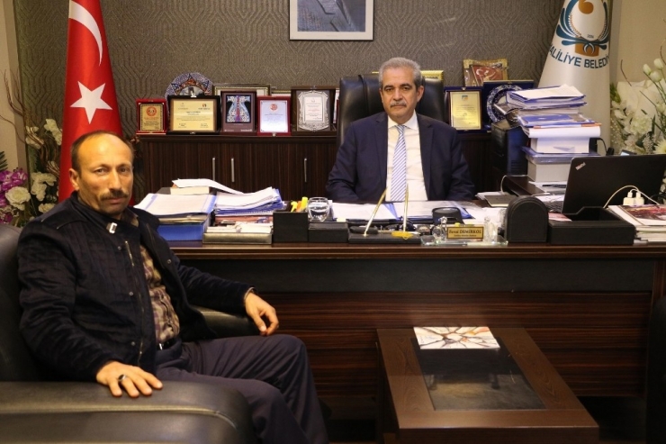 Muhtarlardan Başkan Demirkol’a Teşekkür