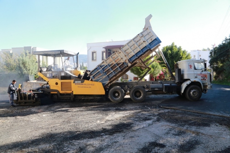 Eskiçeşme Mahallesinde Asfalt Çalışmaları