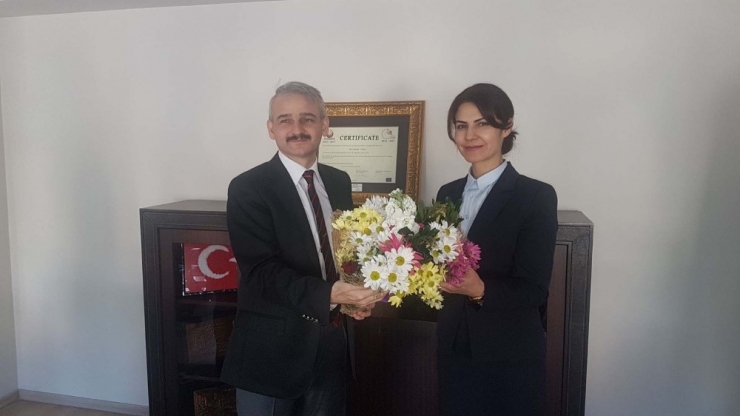 Kaymakam Güven Öğretmenleri Kabul Etti