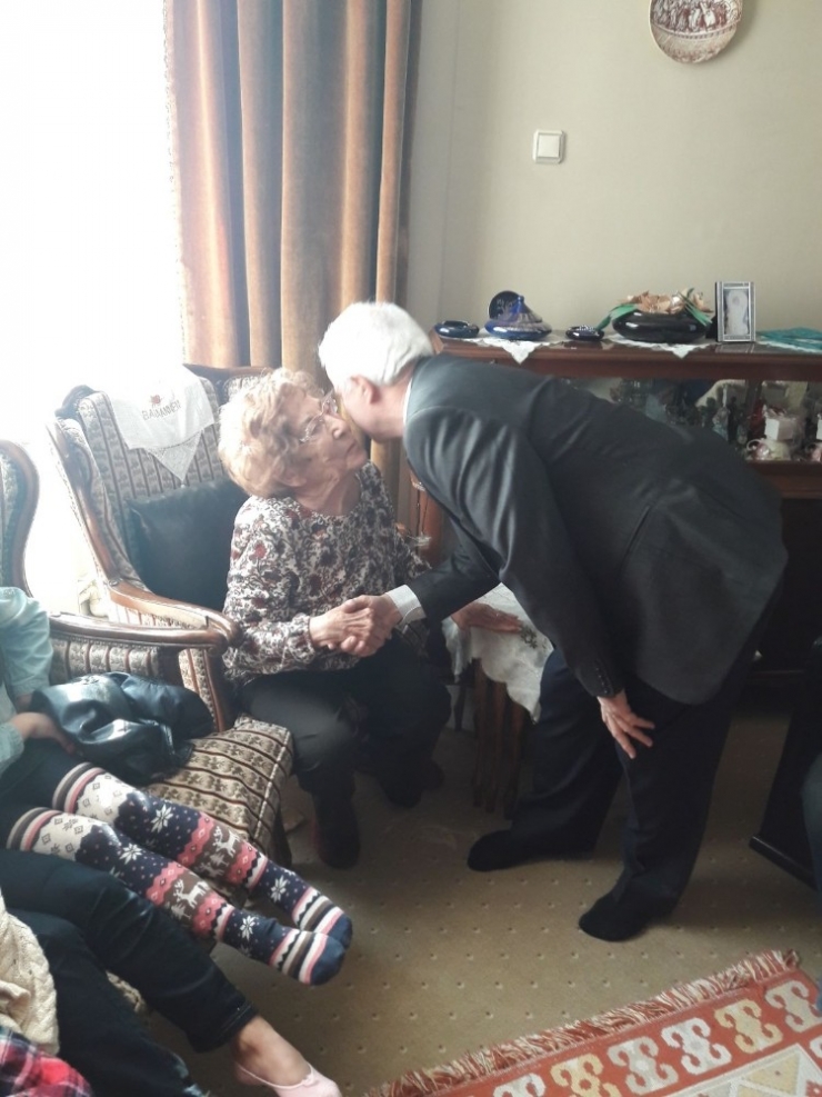 Öğretmenlerinin Öğretmenini Ziyaret Ettiler