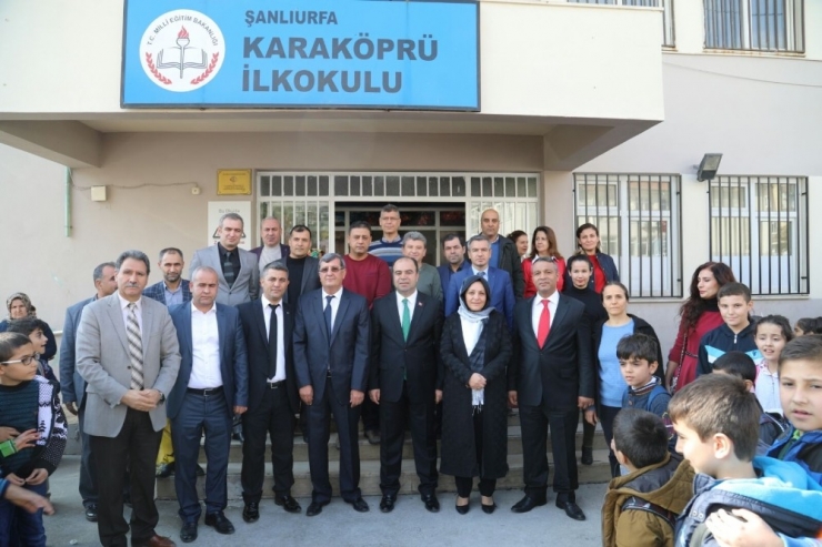 Belediye Başkanı Nihat Çiftçi, İlkokul Öğretmeni İle Buluştu