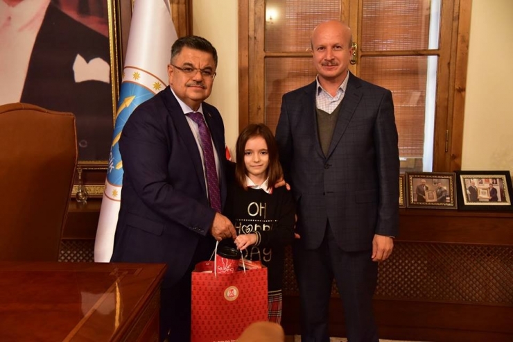 Başkan Yağcı’ya Öğretmenler Günü Ziyareti