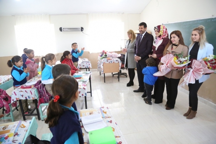 Ekinci Öğretmenler Gününü Kırsalda Kutladı