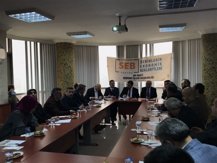 Karabük’te “Şehirlerin Ekonomik Beklentileri" Forumu Gerçekleştirildi