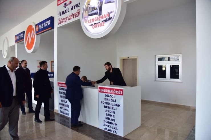 Başkan Yağcı, Terminal Esnafıyla Bir Araya Geldi