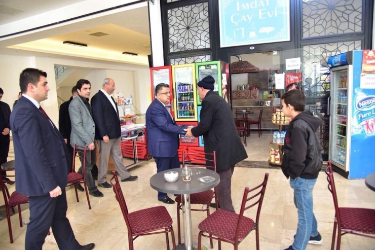 Başkan Yağcı, Terminal Esnafıyla Bir Araya Geldi