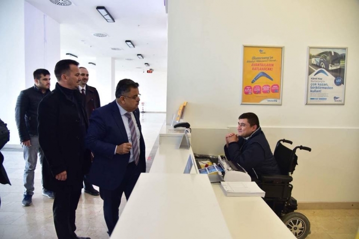 Başkan Yağcı, Terminal Esnafıyla Bir Araya Geldi