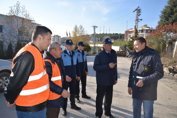 Bilecik Belediyesi Tarafından Yapılan Alt Yapı Çalışmalarına Sıkı Denetim