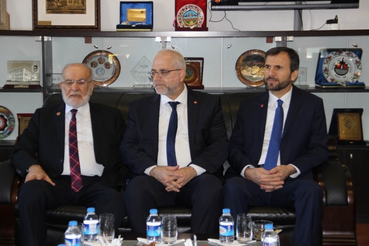Sp Genel Başkanı Karamollaoğlu’ndan Dtso’ya Ziyaret