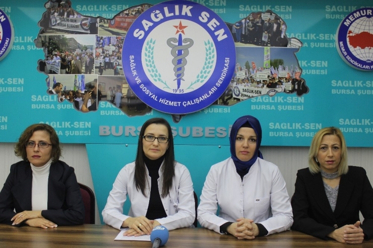 Sağlıkçı Kadınlardan Şiddete Tepki