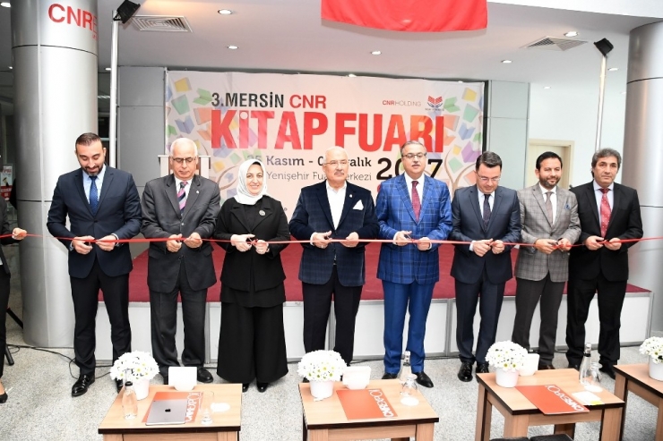 Cnr 3. Mersin Kitap Fuarı Açıldı