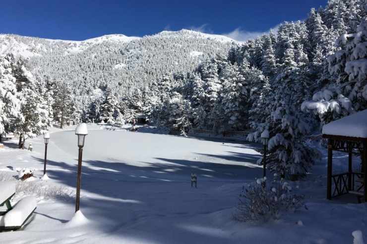 Limni Gölü Tabiat Parkından Kartpostallık Görüntüler