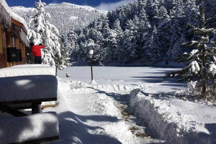 Limni Gölü Tabiat Parkından Kartpostallık Görüntüler