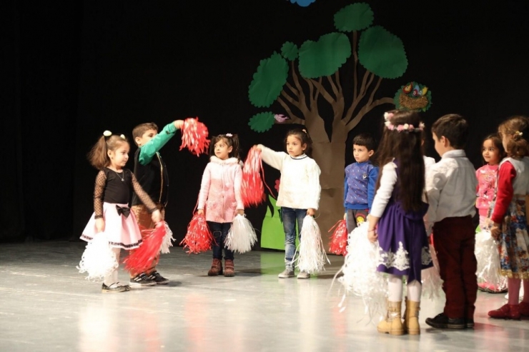 Çocuklar Gönüllerince Eğlendi