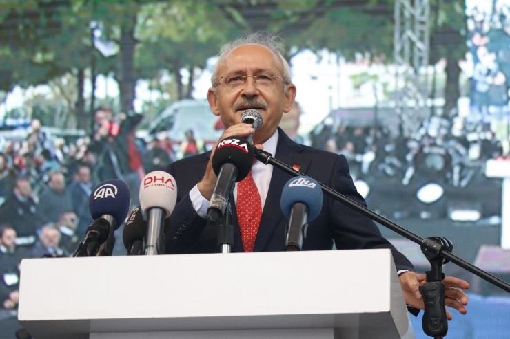 Chp Genel Başkanı Kılıçdaroğlu: "Chp’li Belediyeler Olarak Her Kuruşun Hesabını Millete Vereceksiniz"