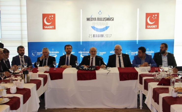 Sp Genel Başkanı Karamollaoğlu Diyarbakır’da