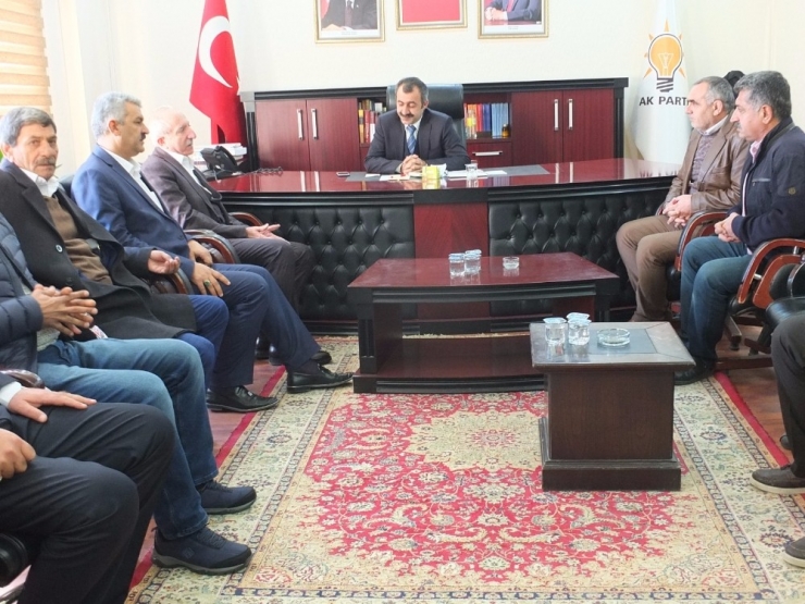 Ak Parti Milletvekili Miroğlu Mardin’de Temaslarda Bulundu