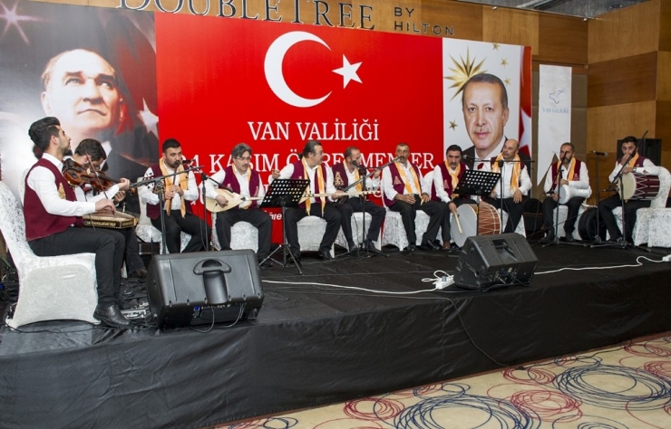 Van’da 24 Kasım Öğretmenler Günü Etkinliği