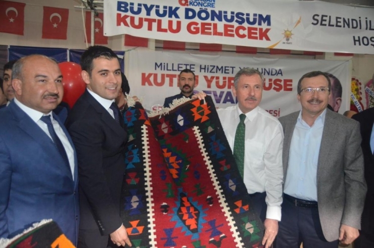 Ak Parti Selendi Teşkilatında Şeref Kaçar Dönemi Başladı