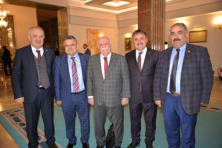 Başkan Yağcı, Eski Kültür Ve Turizm Bakanı Avcı’yla Bir Araya Geldi