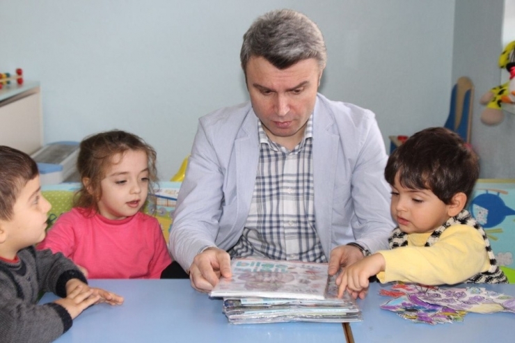 Hani Belediyesinden Bin 184 Okul Öncesi Öğrenciye Dergi Ve Eğitici Materyal Desteği