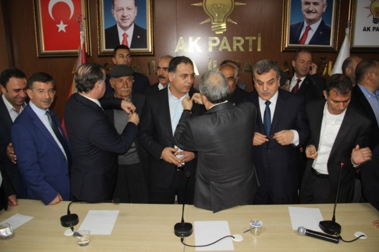Şanlıurfa’da Chp’den Ayrılanlar Ak Parti’ye Katıldı