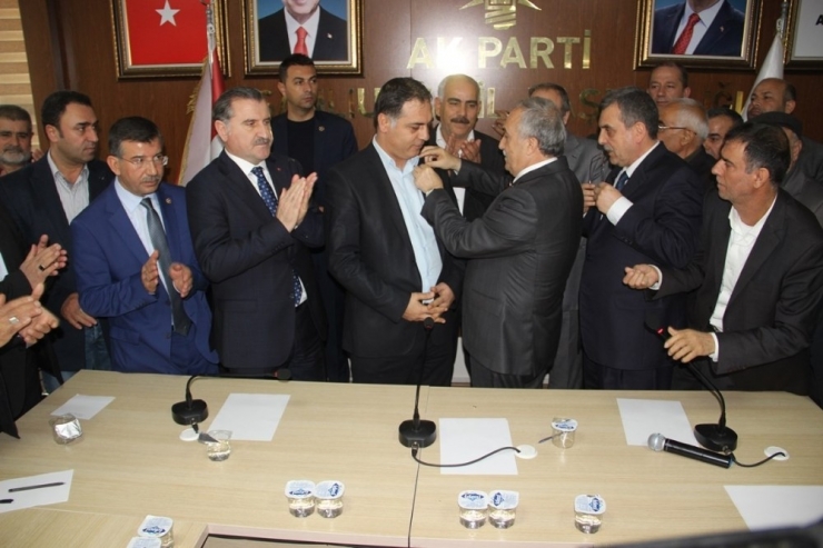 Şanlıurfa’da Chp’den Ayrılanlar Ak Parti’ye Katıldı