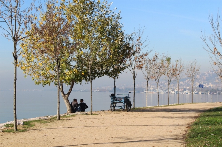 Kocaeli’deki Sıcaklık Yaz Günlerini Aratmıyor