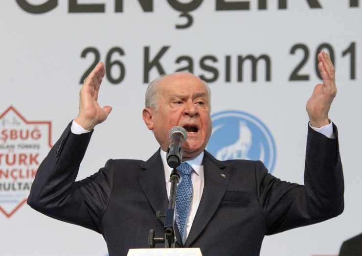 Bahçeli: “Devletle Sırt Sırta Vererek Mücadelemizi Sürdüreceğiz”