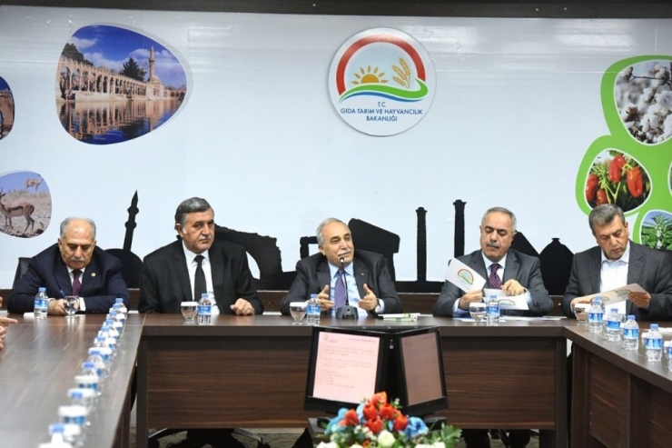 Çiftçilerin Sorunları Şanlıurfa’da Masaya Yatırıldı